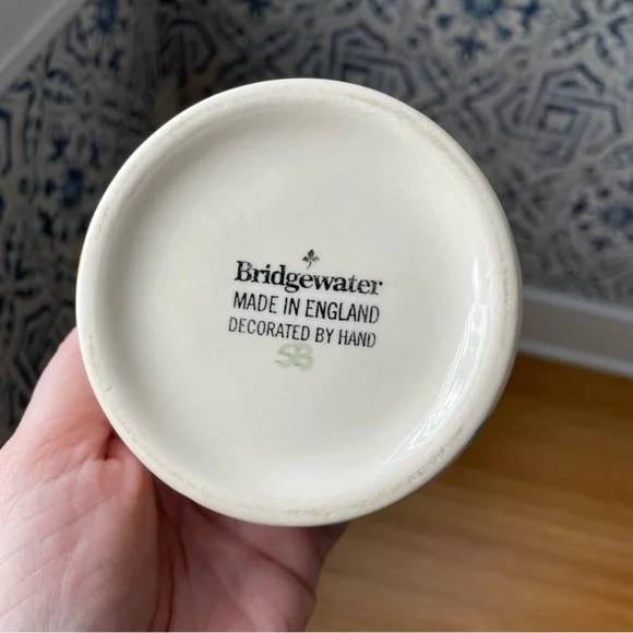 Emma Bridgewater multicolor polka dot pottery sugar bowl England - Picture 8 of 9